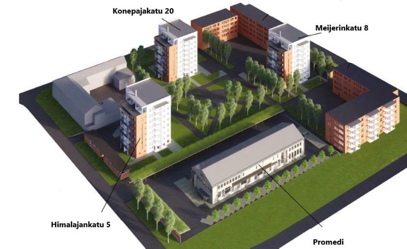 Pro Apartments 1 Vaasa Bagian luar foto